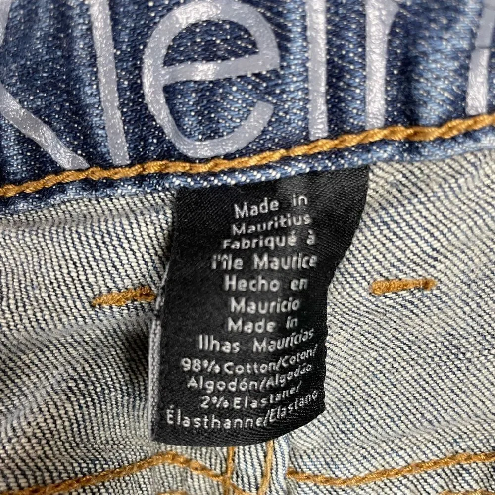 Calvin Klein Cut Off Jean Short Size 32/14 EUC